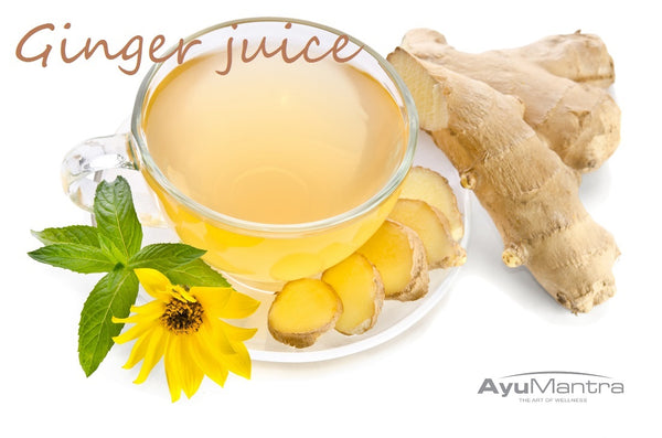 GINGER JUICE FOR STOMACH ACHE