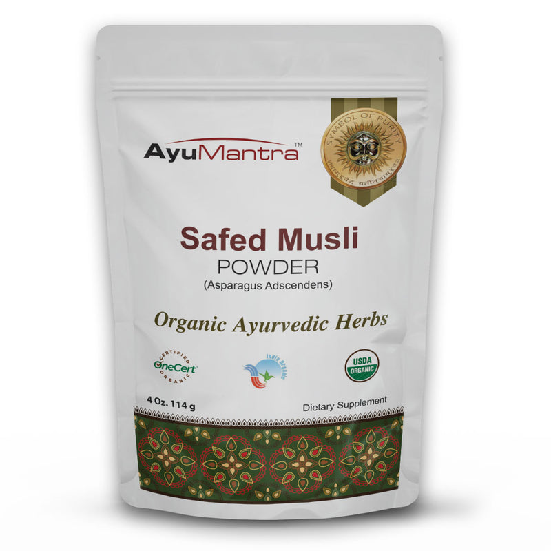 Safed Musli Powder (Chlorophytum borivilianum)
