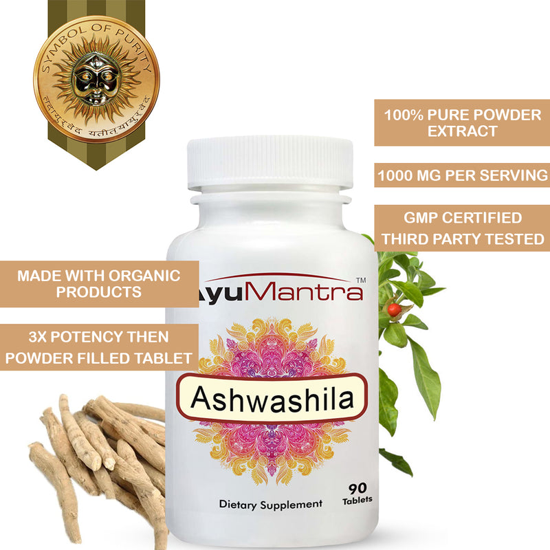 Ashwashila (Shilajit + Ashwagandha) Comprimés