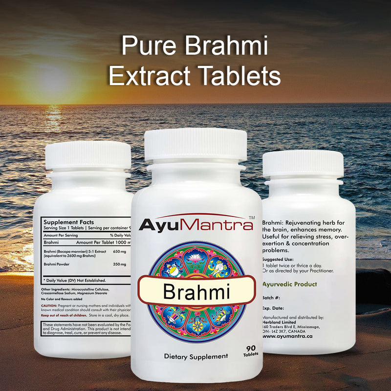 Brahmi Tablets (Bacopa monnieri)