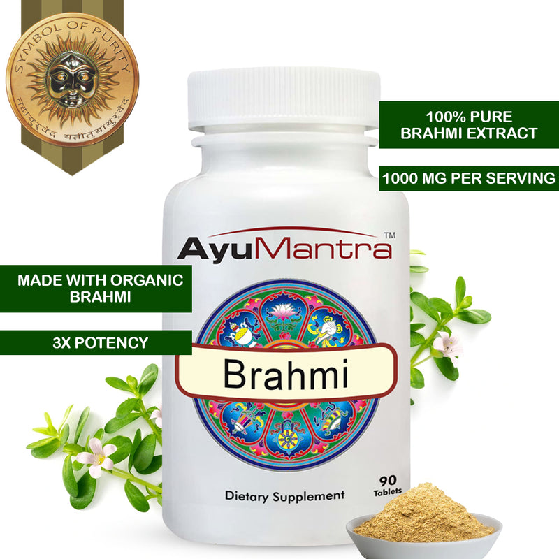 Brahmi Tablets (Bacopa monnieri)