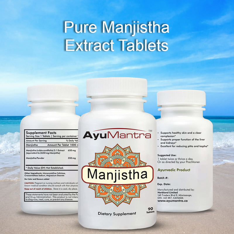 Manjistha Tablets (Rubia cordifolia)