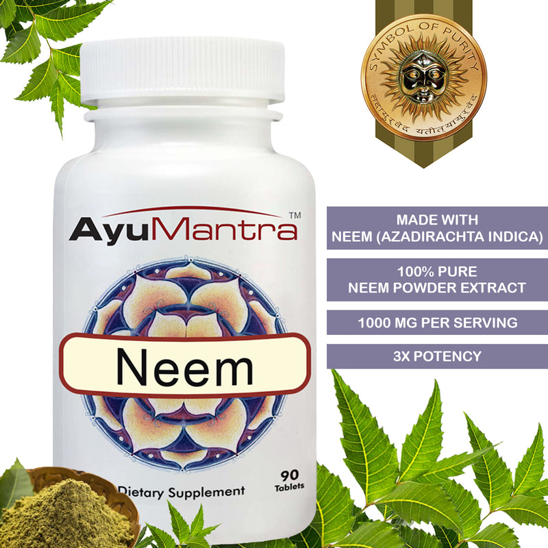 Neem Tablets (Azadirachta indica)