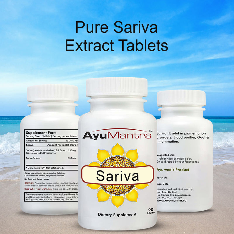 Sariva Tablets ( Hemidesmus indicus )