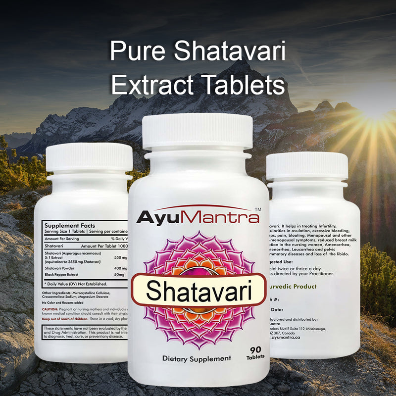 Shatavari Tablets (Asparagus racemosus)