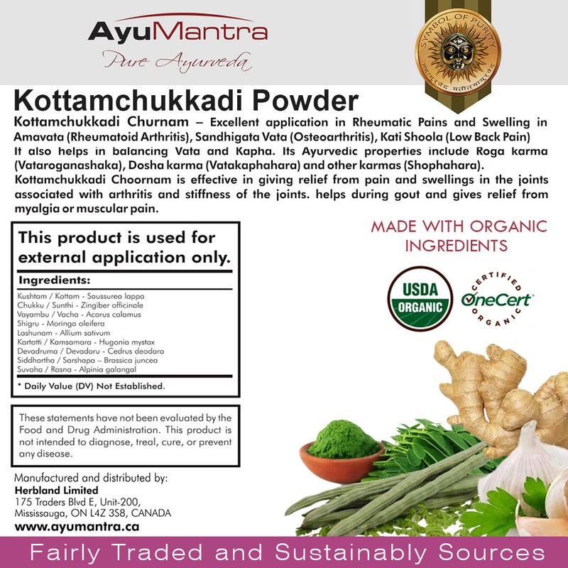 Kottamchukkadi Powder